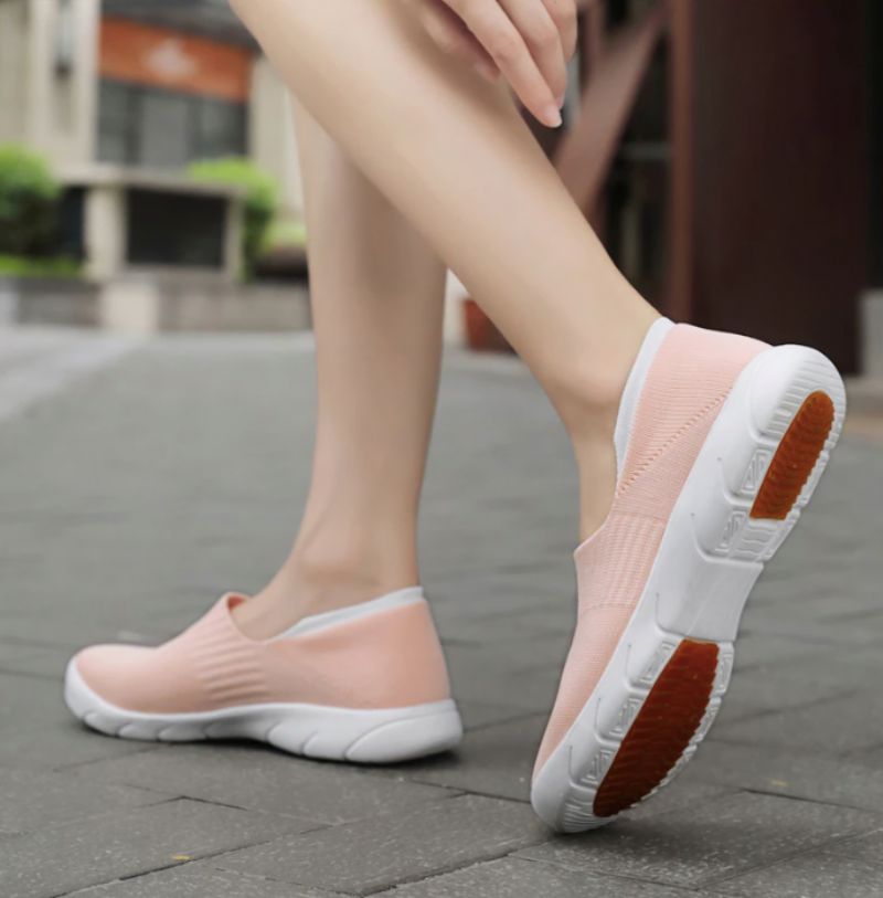 Hazel Dames Slip-on Schoenen - Groen