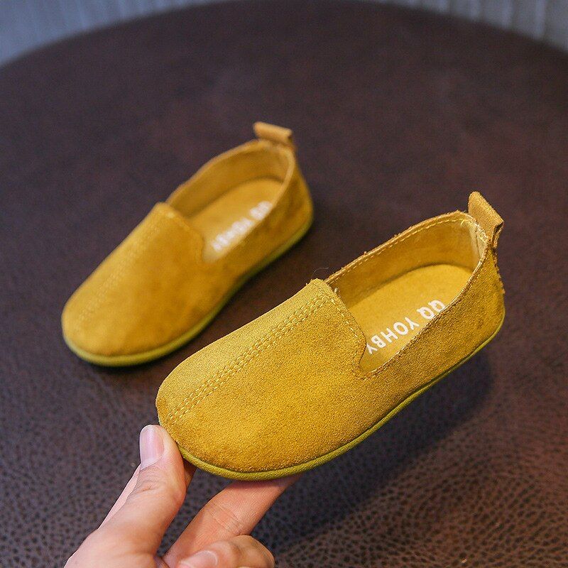 Heber Jongens Loafer Schoenen - Geel