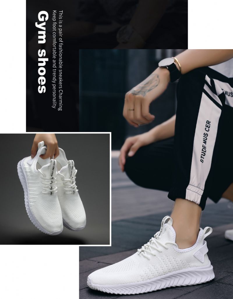 Heimer Herenmode Sneakers - Wit