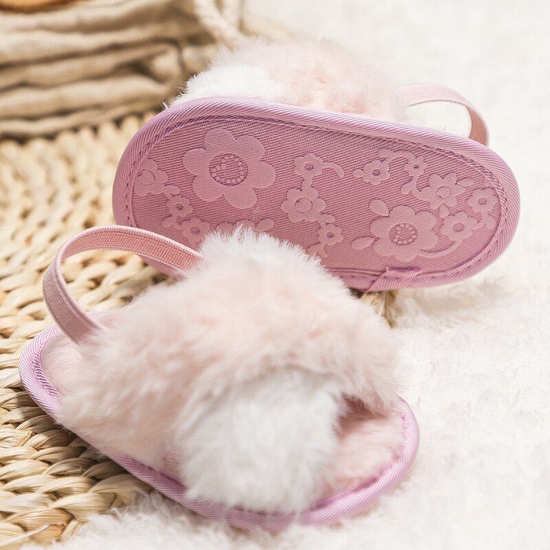 Hellen Baby Meisjes Warme Sandalen - Beige