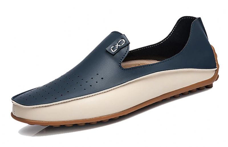 Henrry Heren Loafers Casual Schoenen - Blauw