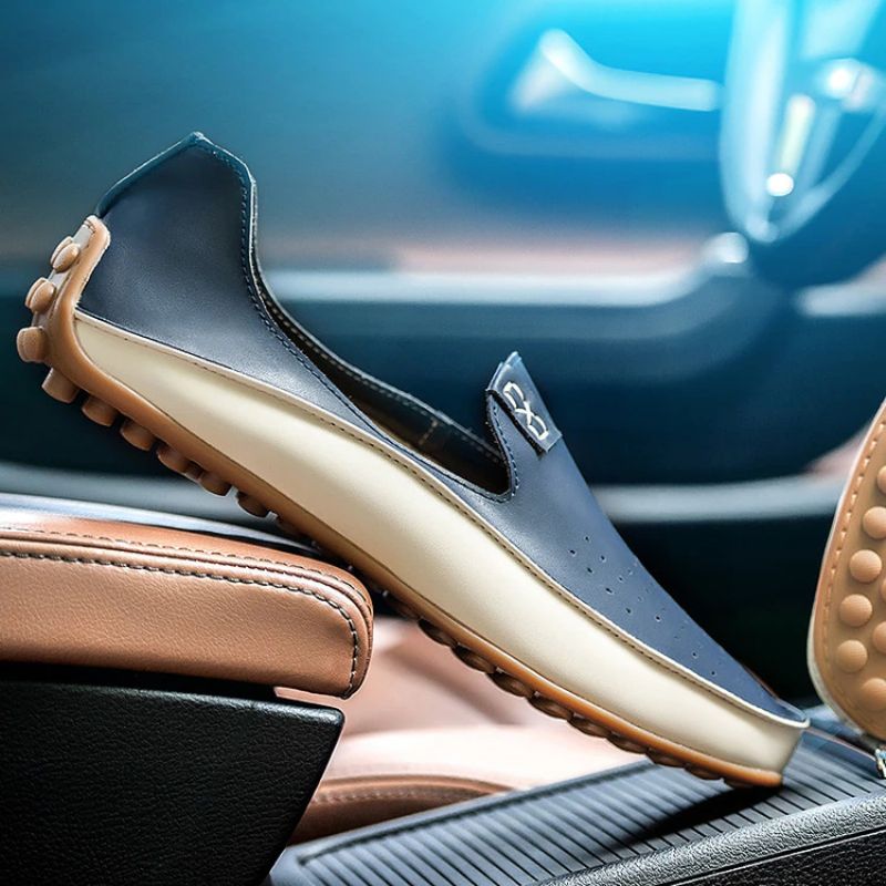 Henrry Heren Loafers Casual Schoenen - Blauw