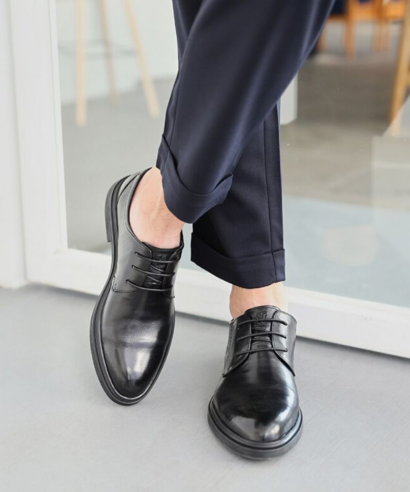 Hera Heren Loafers Luxe Schoenen - Zwart