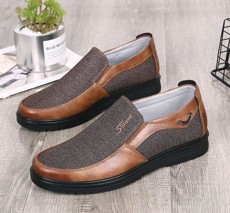 Heredia Heren Loafers Geklede Schoenen - Zwart