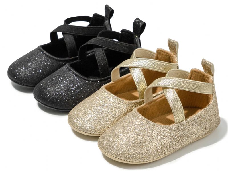Hermione Baby Meisjes Platte Schoenen - Goud