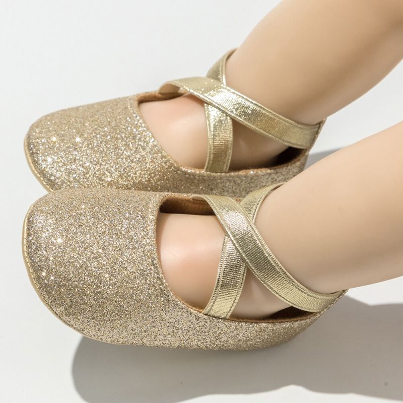 Hermione Baby Meisjes Platte Schoenen - Goud