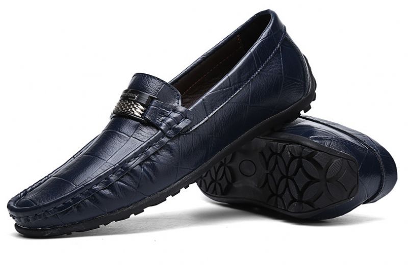 Hernando Heren Loafers Dress Schoenen - Blauw