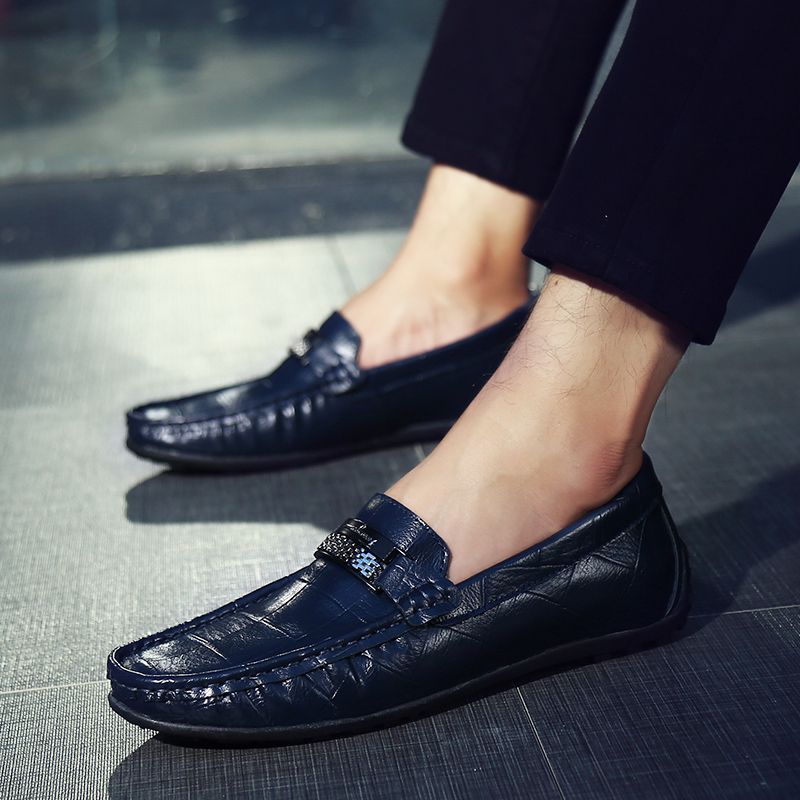 Hernando Heren Loafers Dress Schoenen - Blauw
