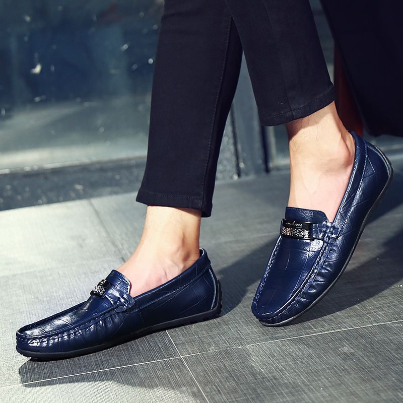 Hernando Heren Loafers Dress Schoenen - Blauw
