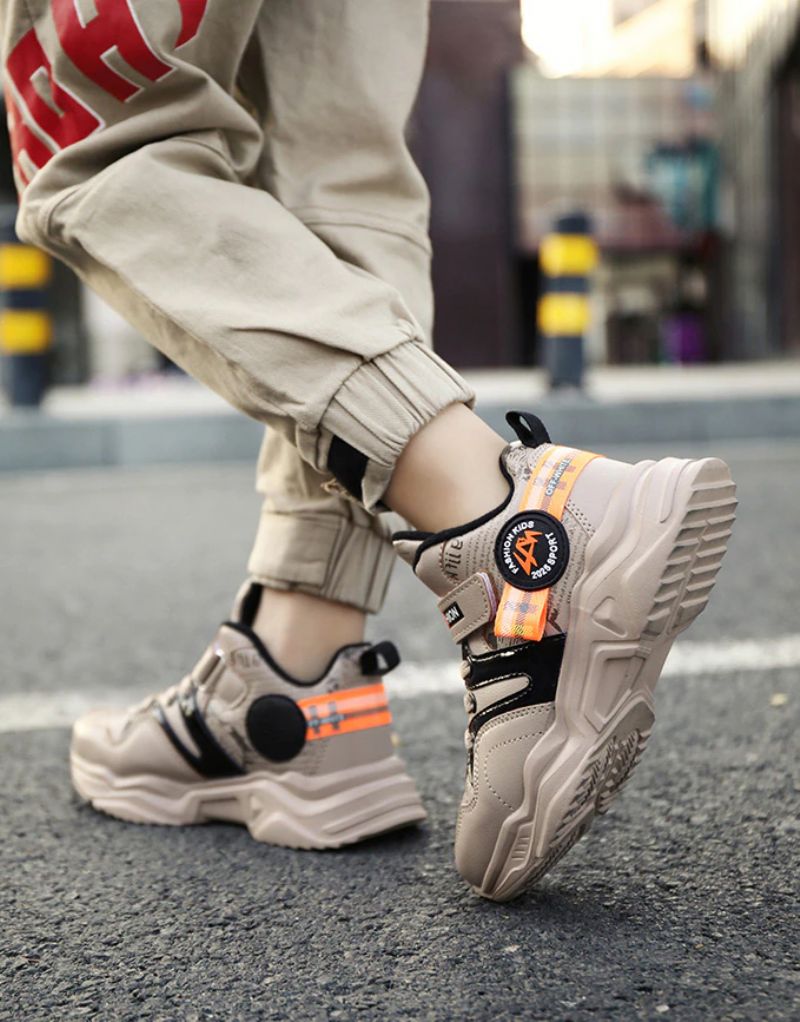 Hernesto Jongens Casual Sneaker - Grijs