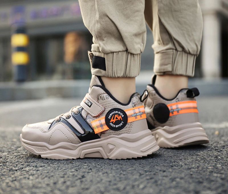 Hernesto Jongens Casual Sneaker - Grijs