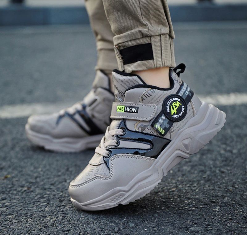 Hernesto Jongens Casual Sneaker - Grijs