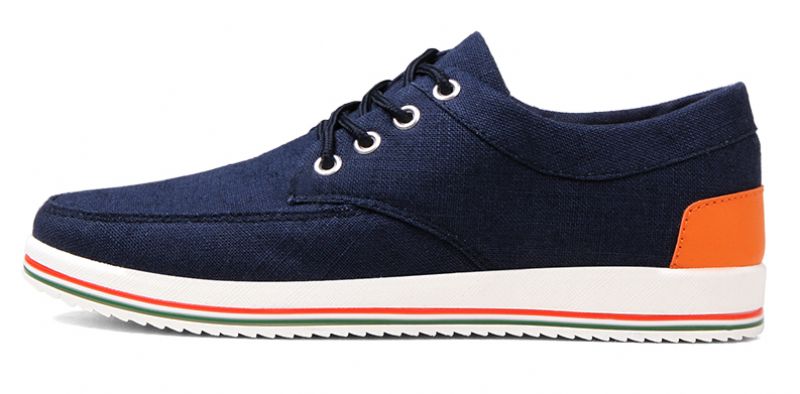 Herrera Heren Casual Schoenen - Marineblauw