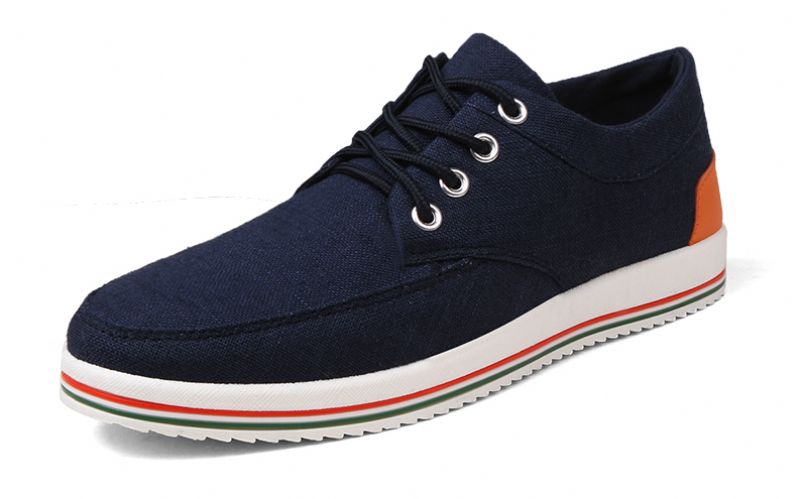 Herrera Heren Casual Schoenen - Marineblauw