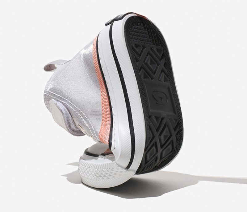 Hilaria Meisjes High Top Sneaker - Grijs