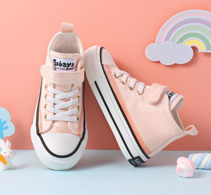 Hilaria Meisjes High Top Sneaker - Grijs