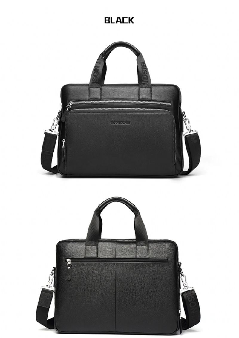 Hillman Heren Crossbody - Zwart