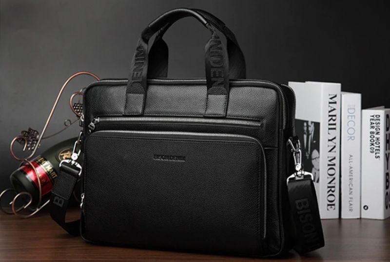 Hillman Heren Crossbody - Zwart