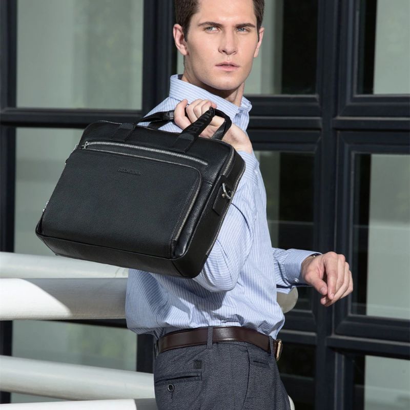 Hillman Heren Crossbody - Zwart