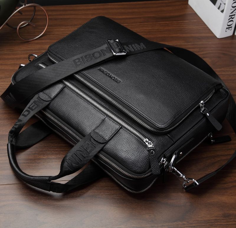 Hillman Heren Crossbody - Zwart