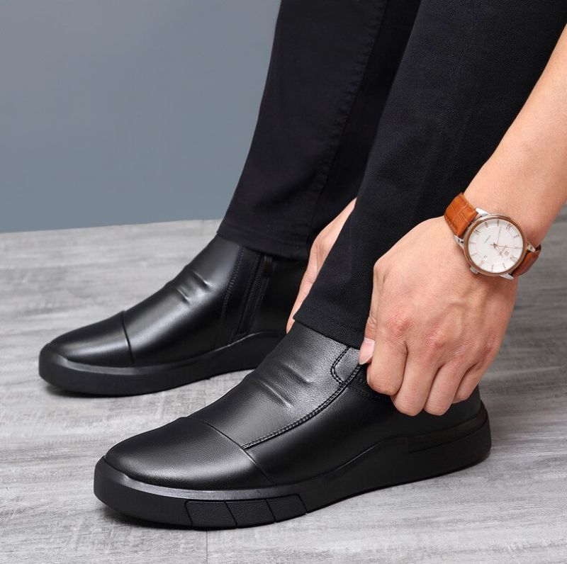Historia Heren Slip-on Laarzen - Zwart