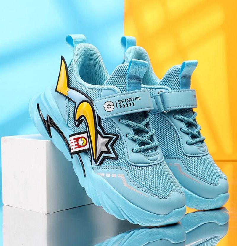 Hoaran Jongensmode Sneaker - Blauw 