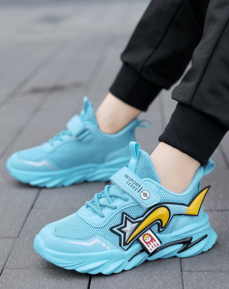 Hoaran Jongensmode Sneaker - Blauw 