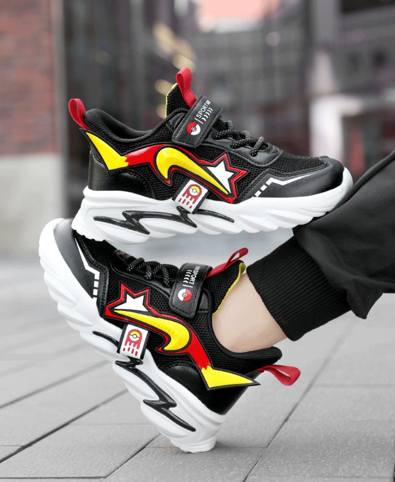 Hoaran Jongensmode Sneaker - Blauw 