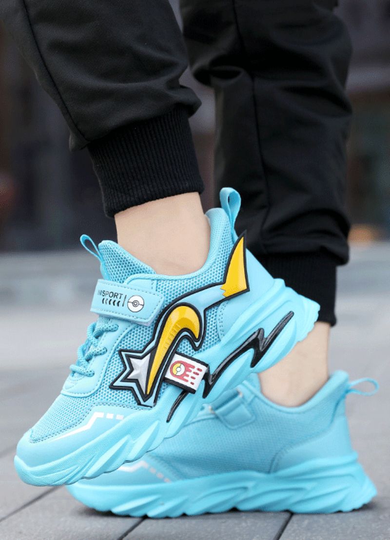 Hoaran Jongensmode Sneaker - Blauw 