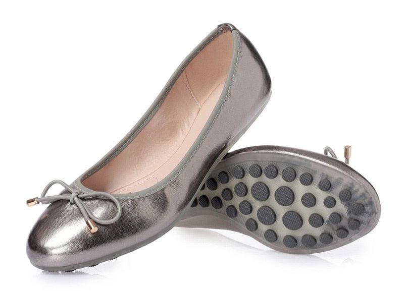 Hope Dames Platte Schoenen - Goud