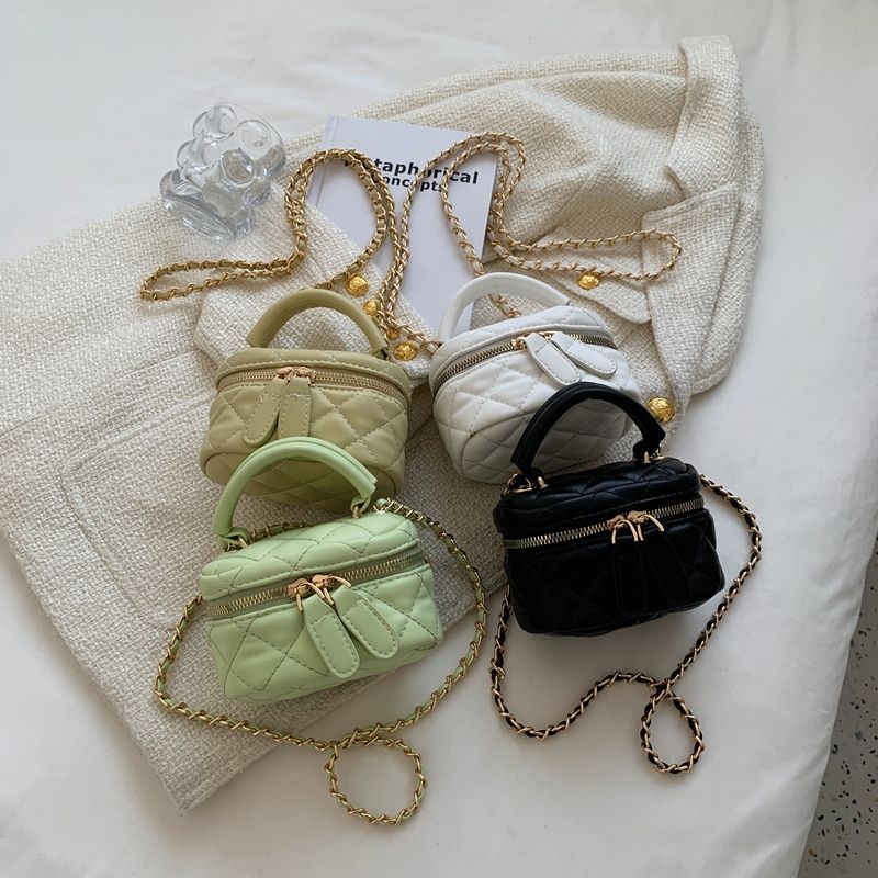 Horacio Dames Luxe Mini Box Handtas - Zwart