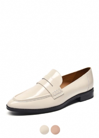 Hospina Penny Leren Loaferschoenen Voor Dames