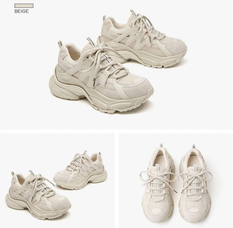 Hugbel Dames Sneaker Ademende Sneakers - Grijs