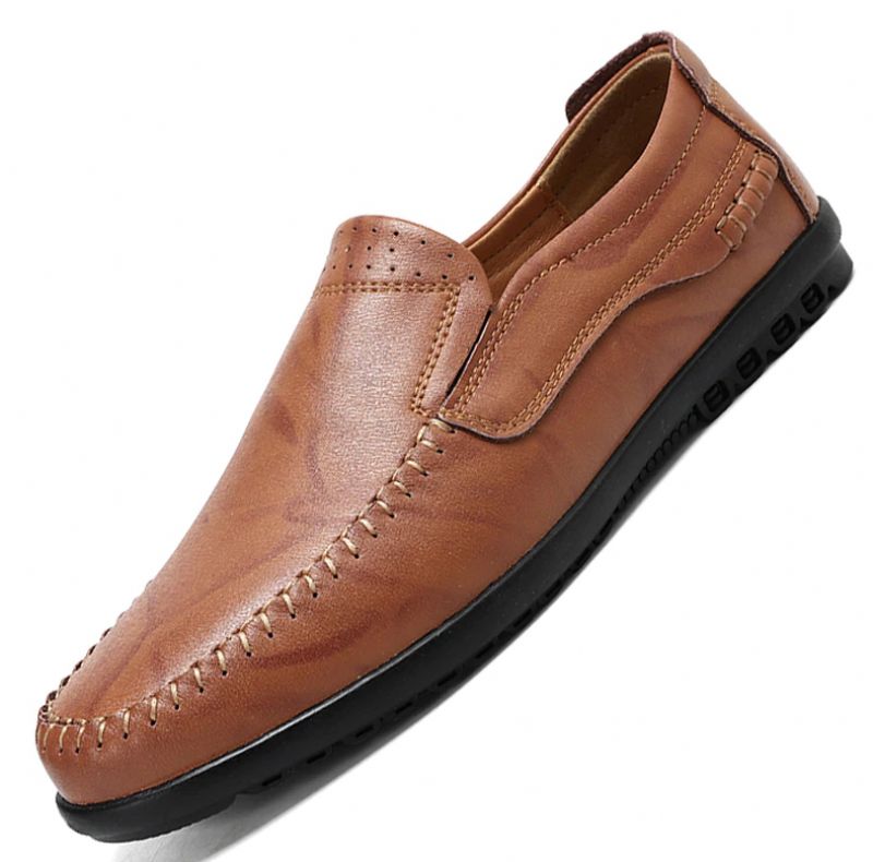 Hunter Heren Loafers Geklede Schoenen - Bruin
