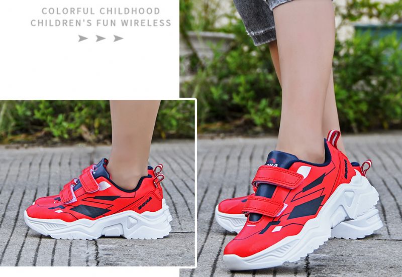 Ian Jongensmode Sneaker - Rood
