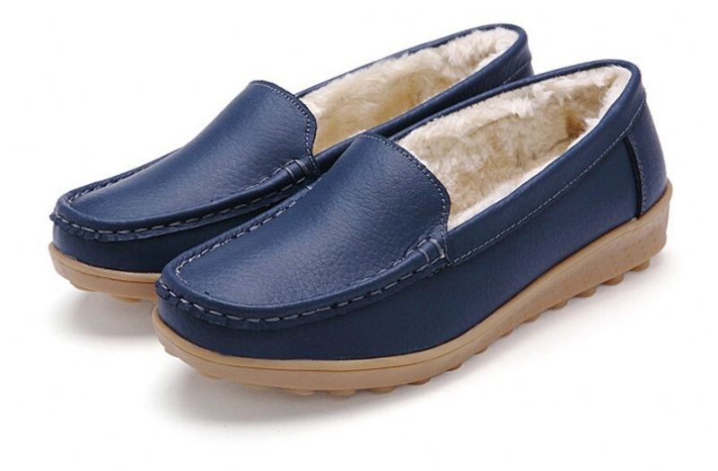 Ibana Dames Leren Loafer - Wit