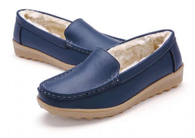Ibana Dames Leren Loafer - Wit