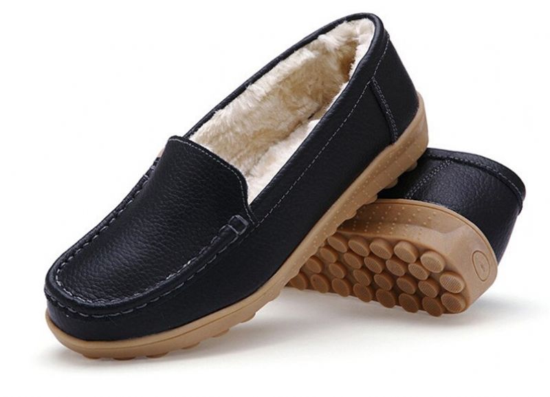Ibana Dames Leren Loafer - Wit