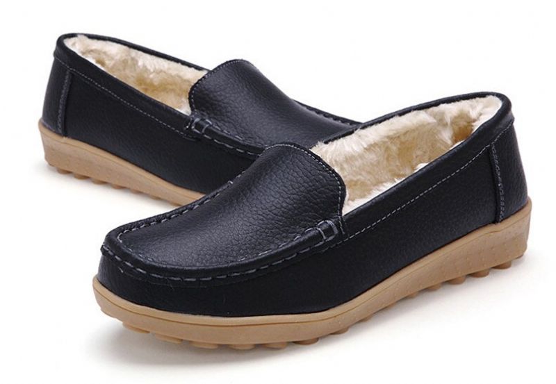 Ibana Dames Leren Loafer - Wit