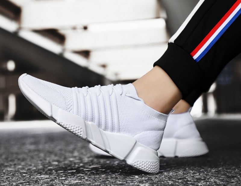Ibon Heren Lifestyle Sneakers - Rood