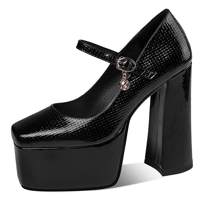 Idaly Dames Hakken Pumps - Abrikoos