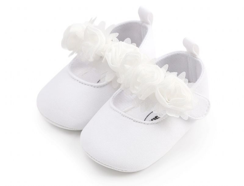 Ildemar Baby Meisjes Platte Schoenen - Wit