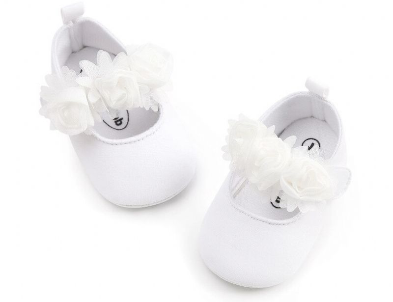 Ildemar Baby Meisjes Platte Schoenen - Wit