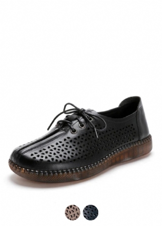 Imbert Dames Hollow Out Oxfords Schoenen