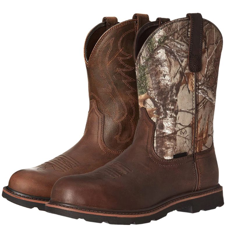 Indiana Heren Cowboy Laarzen - Bruin