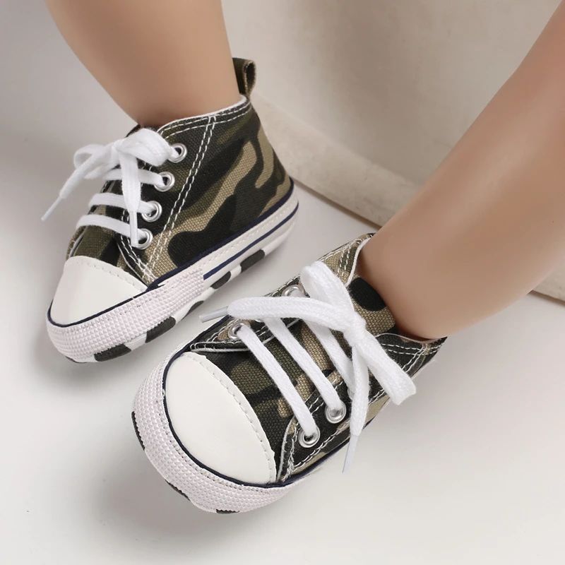 Iqbal Baby Jongens Klassieke Sneaker - Multi