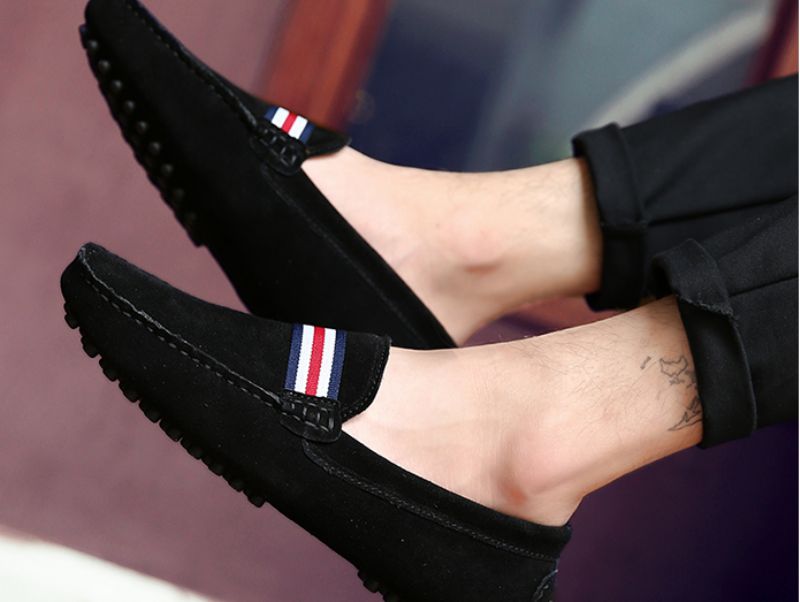 Irving Heren Loafers Geklede Schoenen - Rood