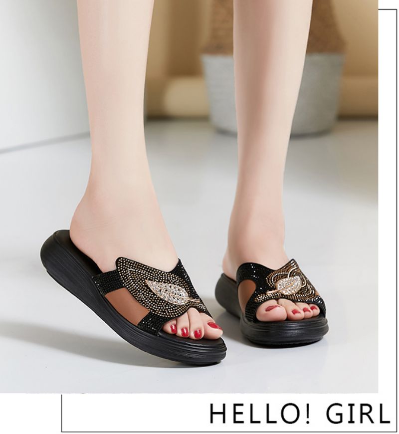 Isaura Comfortabele Sandalen Met Dikke Zool Voor Dames - Wit