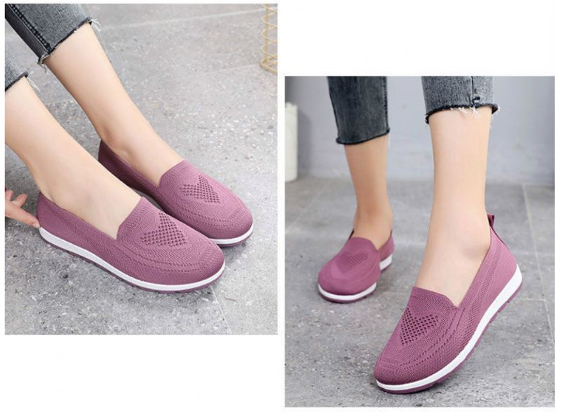 Isaura Dames Loafer Schoenen - Paars