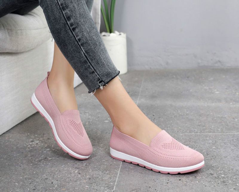 Isaura Dames Loafer Schoenen - Paars